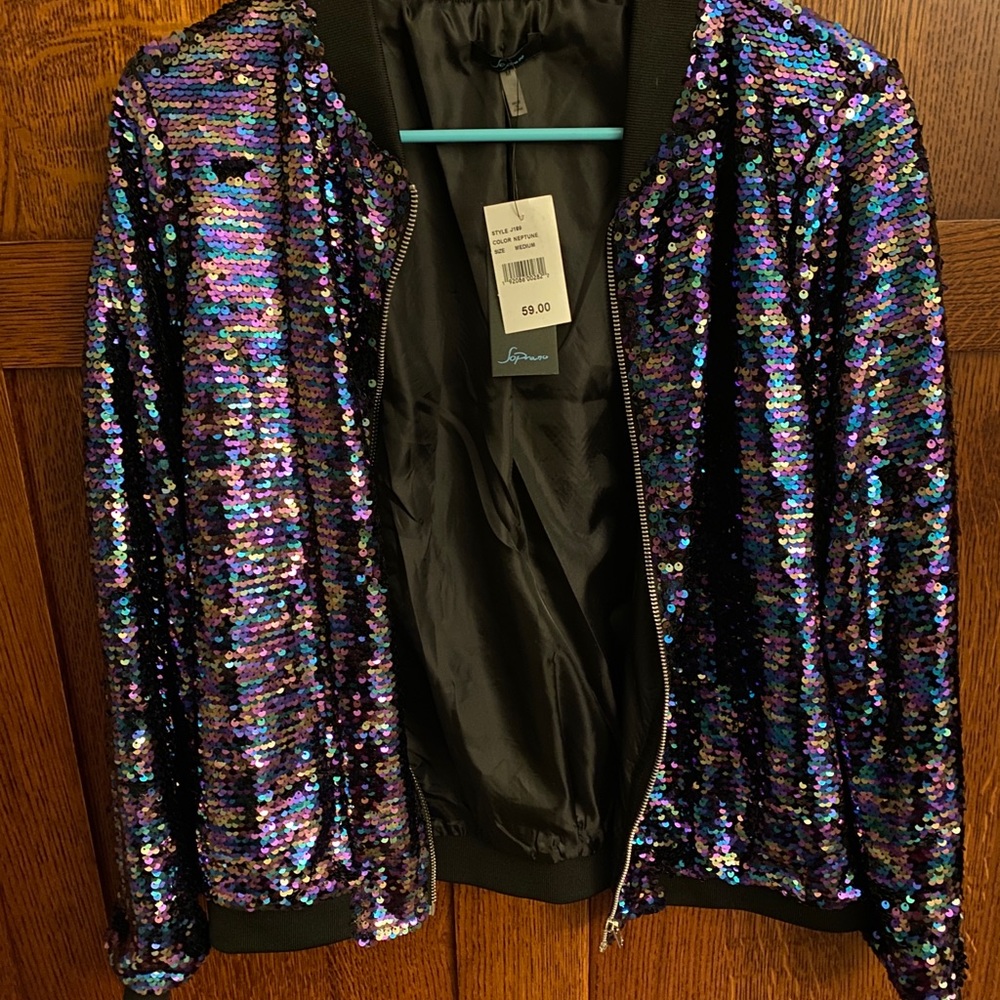 Sparkly jacket